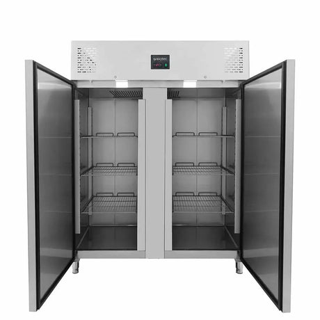 Kühlschrank 1300 L / 2-türig GN 2/1 - Monoblock, 1480 x 830 mm - Gastro-Bedarf24 GmbH