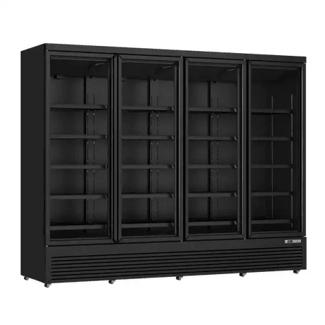 Kühlschrank 4 Glastüren – 2025L - Gastro-Bedarf24 GmbH