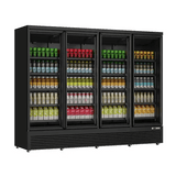 Kühlschrank 4 Glastüren – 2025L - Gastro-Bedarf24 GmbH