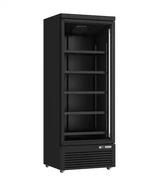 Kühlschrank | 614L | Schwarz | 0°C bis +10°C | Lüfterkühlung | Gebremste Rollen - Gastro-Bedarf24 GmbH