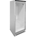 Kühlschrank | 630 l | Weiß + Glas | +2 °C/+8 °C | Umluft | 775 x 735 x 1920 mm - Gastro-Bedarf24 GmbH