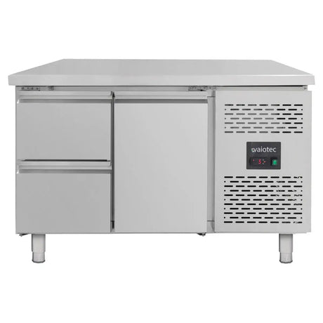 Kühltisch / 1 Tür & 2 Schubladen - Monoblock, 1360 x 700 mm - Gastro-Bedarf24 GmbH