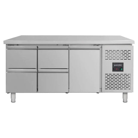 Kühltisch / 1 Tür & 4 Schubladen - Monoblock, 1795 x 700 mm - Gastro-Bedarf24 GmbH
