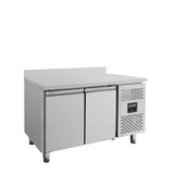 Kühltisch / 2-türig inkl. Aufkantung - Monoblock, 1360 x 700 mm - Gastro-Bedarf24 GmbH