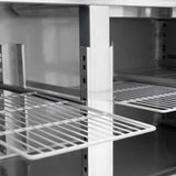Kühltisch / 2-türig - Monoblock, 1360 x 700 mm - Gastro-Bedarf24 GmbH