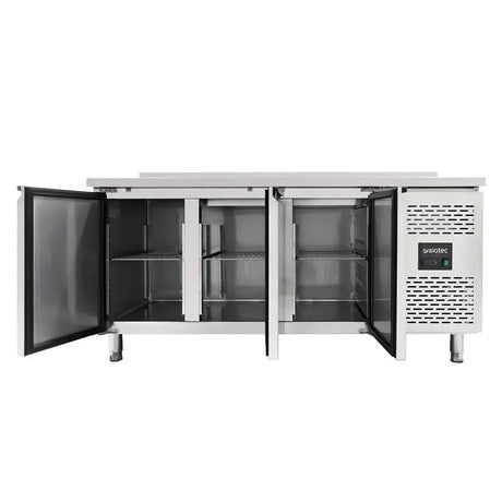 Kühltisch / 3-türig inkl. Aufkantung - Monoblock, 1795 x 700 mm - Gastro-Bedarf24 GmbH