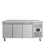 Kühltisch / 3-türig - Monoblock, 1795 x 700 mm - Gastro-Bedarf24 GmbH