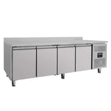 Kühltisch / 4-türig inkl. Aufkantung - Monoblock, 2230 x 700 mm - Gastro-Bedarf24 GmbH