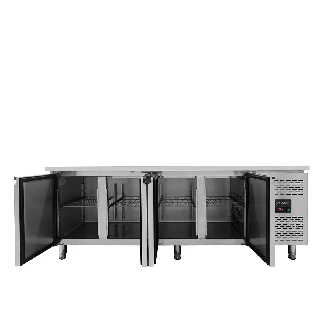 Kühltisch / 4-türig - Monoblock, 2230 x 700 mm - Gastro-Bedarf24 GmbH