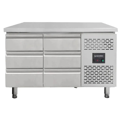Kühltisch / 6 Schubladen - Monoblock, 1360 x 700 mm - Gastro-Bedarf24 GmbH