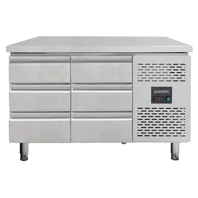 Kühltisch / 6 Schubladen - Monoblock, 1360 x 700 mm - Gastro-Bedarf24 GmbH