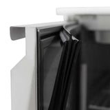 Kühltisch Mini / 2-fach - mit 1 Tür & 2 Schubladen, 900 x 700 mm - Gastro-Bedarf24 GmbH