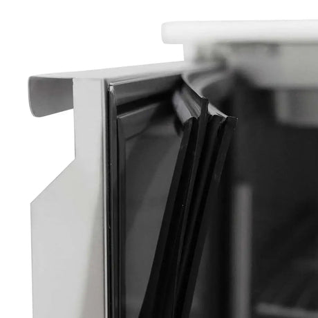 Kühltisch Mini / 2-fach - mit 1 Tür & 2 Schubladen, 900 x 700 mm - Gastro-Bedarf24 GmbH