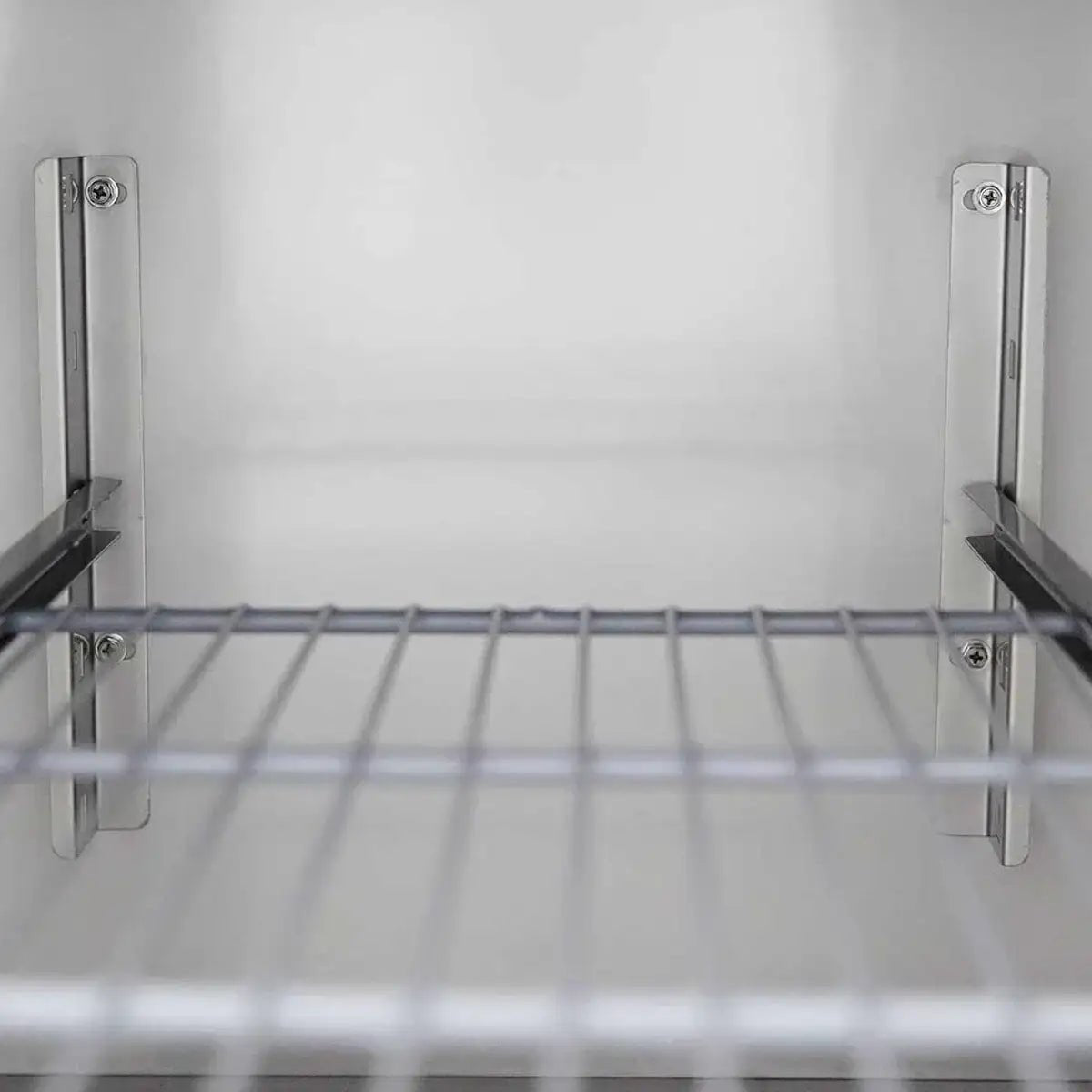 Kühltisch Mini / 2-fach - mit 1 Tür & 2 Schubladen, 900 x 700 mm - Gastro-Bedarf24 GmbH