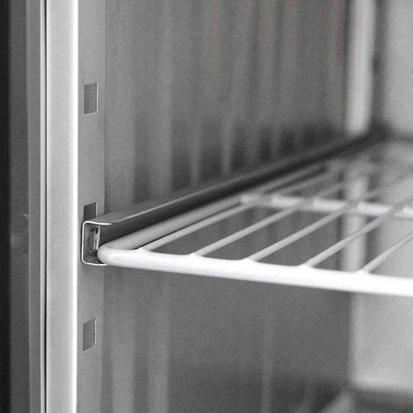 Kühltisch Mini / 2-fach - mit 1 Tür & 2 Schubladen, 900 x 700 mm - Gastro-Bedarf24 GmbH