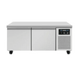 Kühltisch mit Räder| Niedriges Modell | 2 Schubladen (1/1 GN) | 1210 x 700 x 600 (h) mm - Gastro-Bedarf24 GmbH