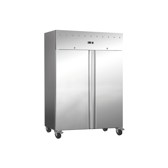 Premium Edelstahl Kühlschrank - 2 - türig / 1476 Liter - Gastro - Bedarf24