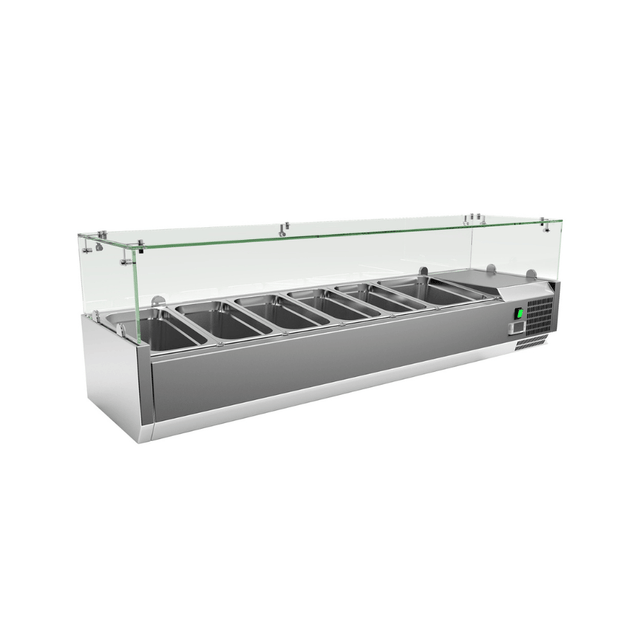 Premium Kühlaufsatz - GN 1/3 x 5 + GN 1/2 x1 - Gastro - Bedarf24 GmbH