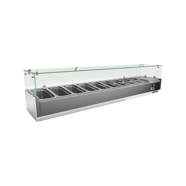 Premium Kühlaufsatz - GN 1/3 x 9 - Gastro - Bedarf24 GmbH