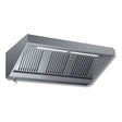 PREMIUM Wandhaube - B2000xT700xH450 - mit Motor, Regler, Filter & Lampe - Gastro-Bedarf24 GmbH
