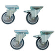 ROLLENKIT für Kühl & Tiefkühlschränke 1 & 2- türig Serie EASYLINE - Gastro-Bedarf24 GmbH