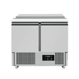 Saladette mit Räder | Statisch mit Ventilator | 900x700x870(h)mm - Gastro-Bedarf24 GmbH
