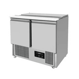 Saladette mit Räder | Statisch mit Ventilator | 900x700x870(h)mm - Gastro-Bedarf24 GmbH