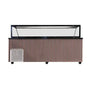 Saladette-Werkbank – 6x GN 1/1 Kapazität – 223x82x85,5cm - Gastro-Bedarf24 GmbH