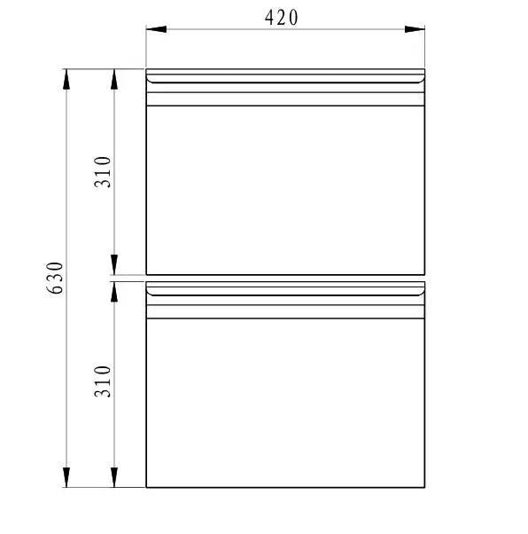SCHUBLADENSET 1/2 STANDARD - Gastro-Bedarf24 GmbH