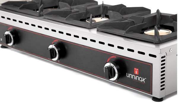 Tabletop Stoves – 1010x510x200 mm - 3x7 kW