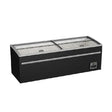 Supermarkt-Gefriertruhe | 1040L | Schwarz - Gastro-Bedarf24 GmbH