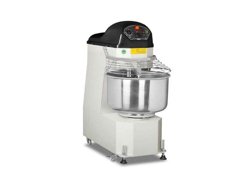 Teigknetmaschine - 100 liter / 85 kg. / 2 Geschwindigkeiten / Spiralkneter