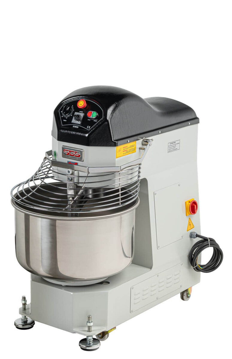 Teigknetmaschine - 50 liter / 25 kg. / 2 Geschwindigkeiten / Spiralkneter