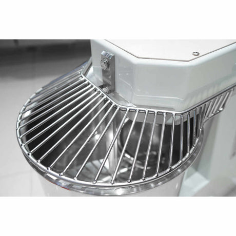 Teigknetmaschine fester Kessel - 20 Liter / 230 Volt / 2 Geschwindigkeiten, 736 x 380 mm - Gastro-Bedarf24 GmbH