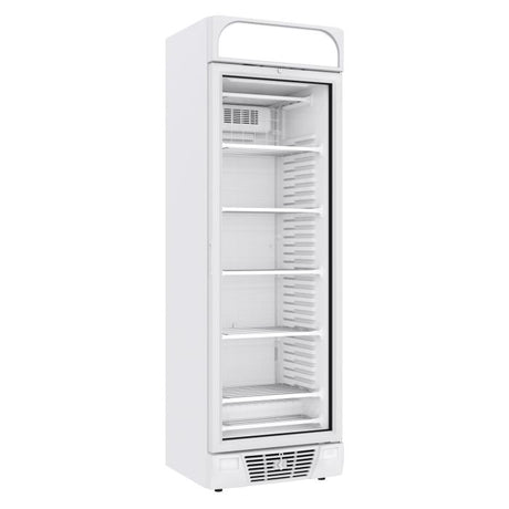 Tiefkühlschrank 1 Glastür - 382 Liter - 640x670x2056 mm - Gastro-Bedarf24 GmbH