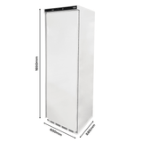 Tiefkühlschrank - 1 Tür - Weiß - 340 Liter - 600x585x1850 mm - Gastro-Bedarf24 GmbH