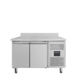 Tiefkühltisch / 2-türig inkl. Aufkantung - Monoblock, 1360 x 700 mm - Gastro-Bedarf24 GmbH