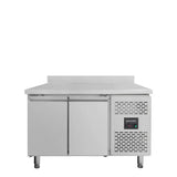 Tiefkühltisch / 2-türig inkl. Aufkantung - Monoblock, 1360 x 700 mm - Gastro-Bedarf24 GmbH