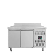 Tiefkühltisch / 2-türig inkl. Aufkantung - Monoblock, 1360 x 700 mm - Gastro-Bedarf24 GmbH
