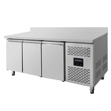 Tiefkühltisch / 3-türig inkl. Aufkantung - Monoblock, 1795 x 700 mm - Gastro-Bedarf24 GmbH
