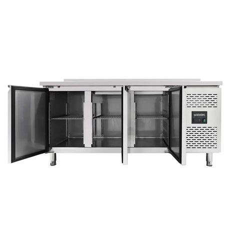 Tiefkühltisch / 3-türig inkl. Aufkantung - Monoblock, 1795 x 700 mm - Gastro-Bedarf24 GmbH