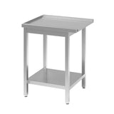 TOPLINE Ablauftisch 600, Anbauseite links oder rechts B:600 - Gastro-Bedarf24 GmbH