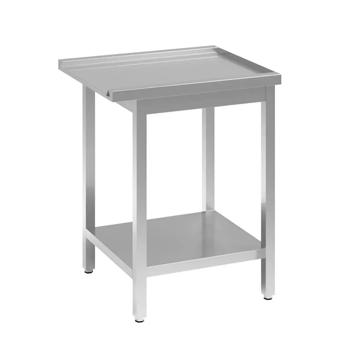 TOPLINE Ablauftisch 600, Anbauseite links oder rechts B:600 - Gastro-Bedarf24 GmbH