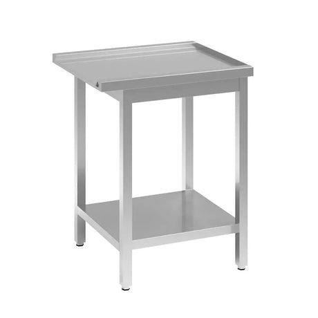 TOPLINE Ablauftisch 600, Anbauseite links oder rechts B:600 - Gastro-Bedarf24 GmbH