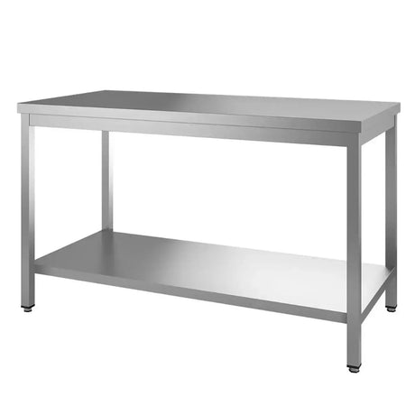 TOPLINE Arbeitstisch 600 / mit Grundboden - Gastro-Bedarf24 GmbH