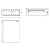 TOPLINE Elektro Pizzaofen 6 x 34 cm (tiefe Version) - Gastro-Bedarf24 GmbH