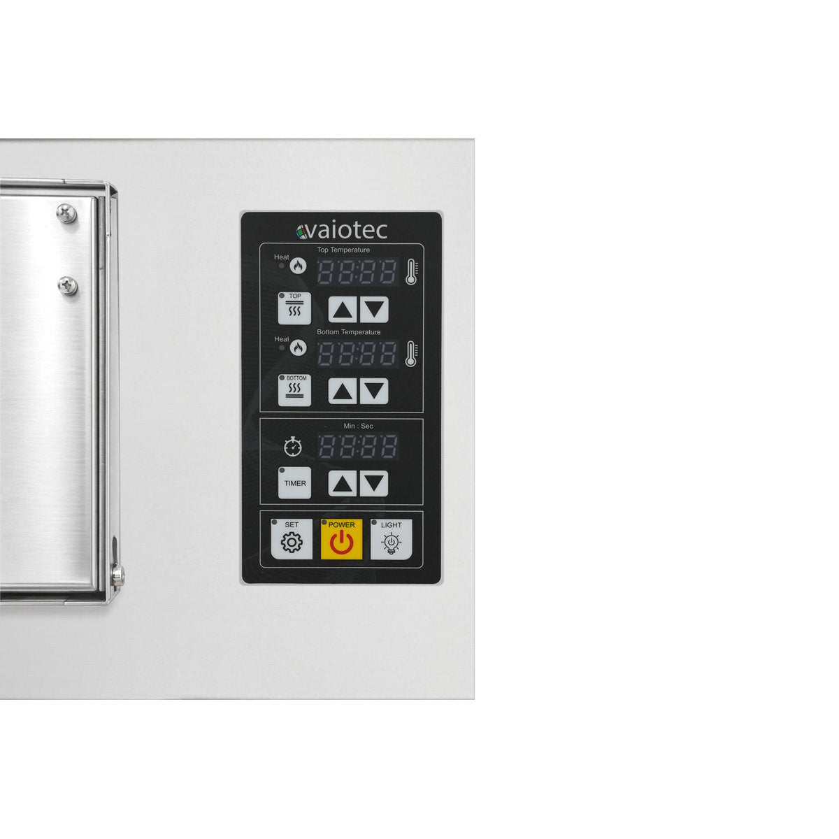 TOPLINE Elektro Pizzaofen 6+6 x 34 cm (tiefe Version), digitales Thermostat, 1100 x 1185 mm