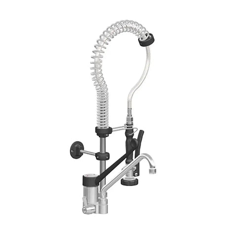 TOPLINE Geschirrwaschbrause mit Einhebelmischer - Einloch / Niedrigbauweise - Gastro-Bedarf24 GmbH