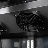 TOPLINE Getränkekühlschrank 1 Tür / 570 Liter XL, "schwarz", 750 x 742 mm - Gastro-Bedarf24 GmbH