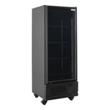 TOPLINE Getränkekühlschrank 1 Tür / 570 Liter XL, "schwarz", 750 x 742 mm